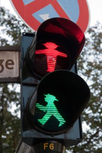 Ampelmännchen in action!