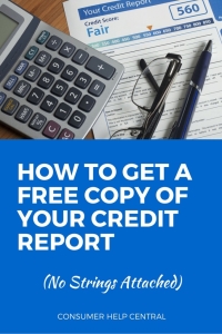 how to get free credit report