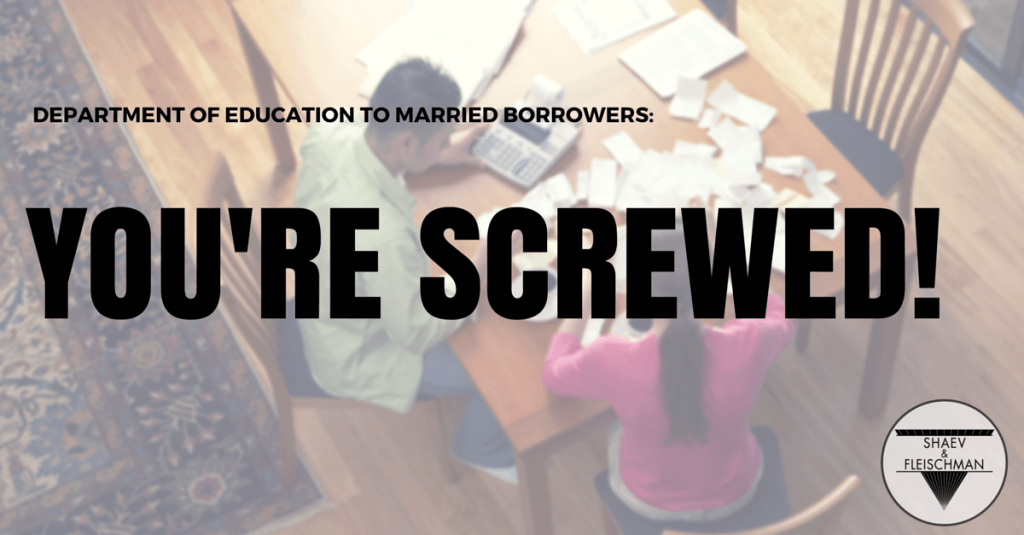 REPAYE and married borrowers