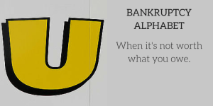 bankruptcy alphabet u