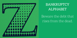 bankruptcy alphabet z