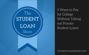 private student loan alternatives