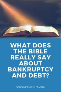bible on bankruptcy morality
