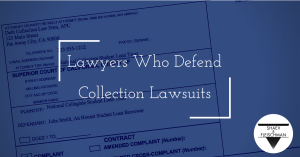 collection lawsuit attorneys