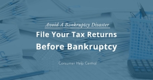 file tax returns before bankruptcy