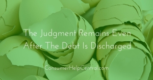 judgment after chapter 7 bankruptcy