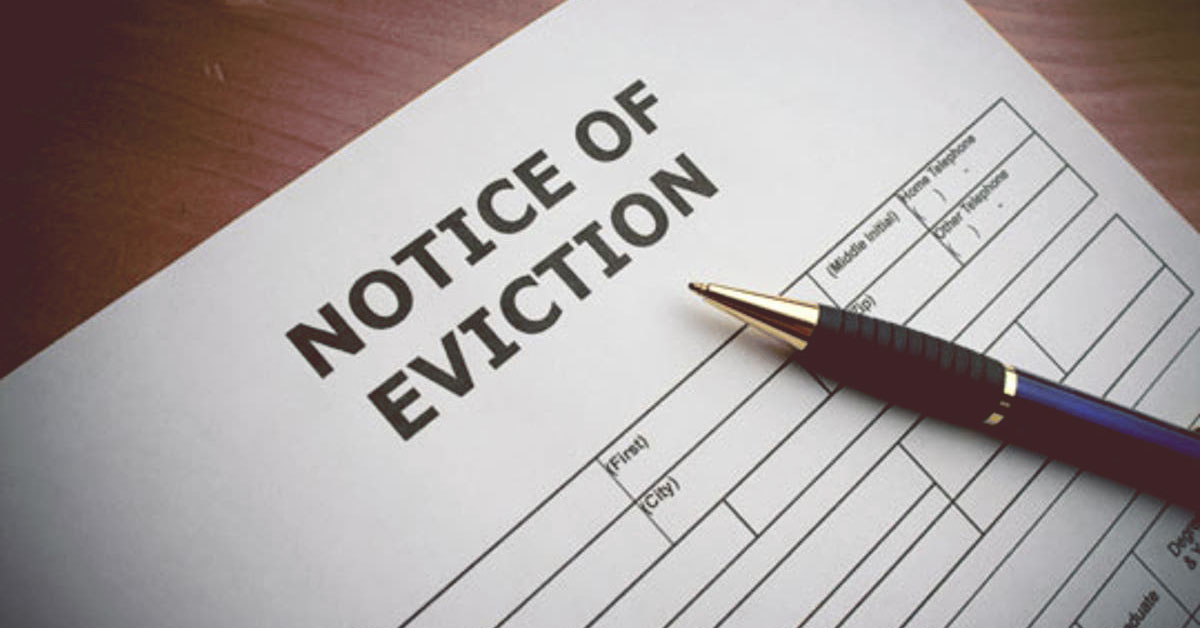 bankruptcy stops eviction