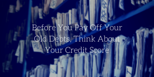 pay old debts to improve credit