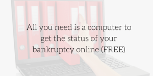 track your bankruptcy case online